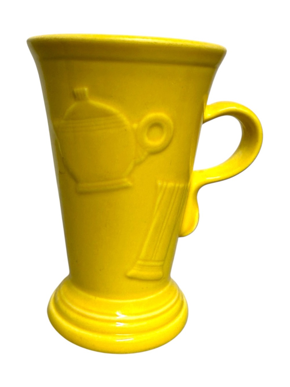Fiesta Yellow Cappuccino Mug